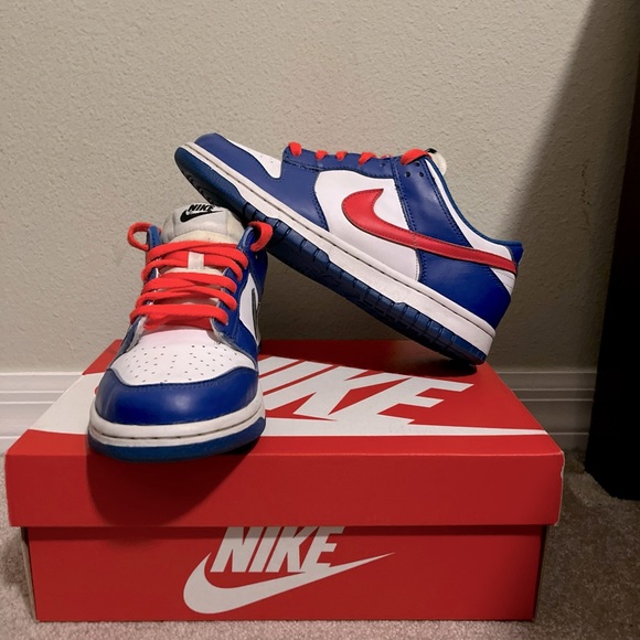 dunk low royal red